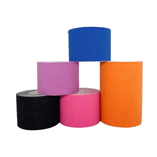 5cm Breathable Cotton Elastic Safety Muscle Profesional Waterproof Sports Kinesiology Tape