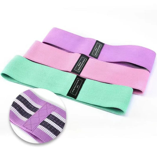 Booty Band Glute Resistance Loop - Non-Slip Yoga Fitness Band for Butt Lifting & Hip Thrust, Adjustable Workout Elastic Band