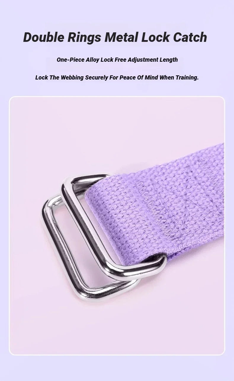 Adjustable Aerial Air Yoga Strap Pull Rope Women Hanging Hammock Stretch Leg Splits Trainer Female Gym Belt Stretching Fitness