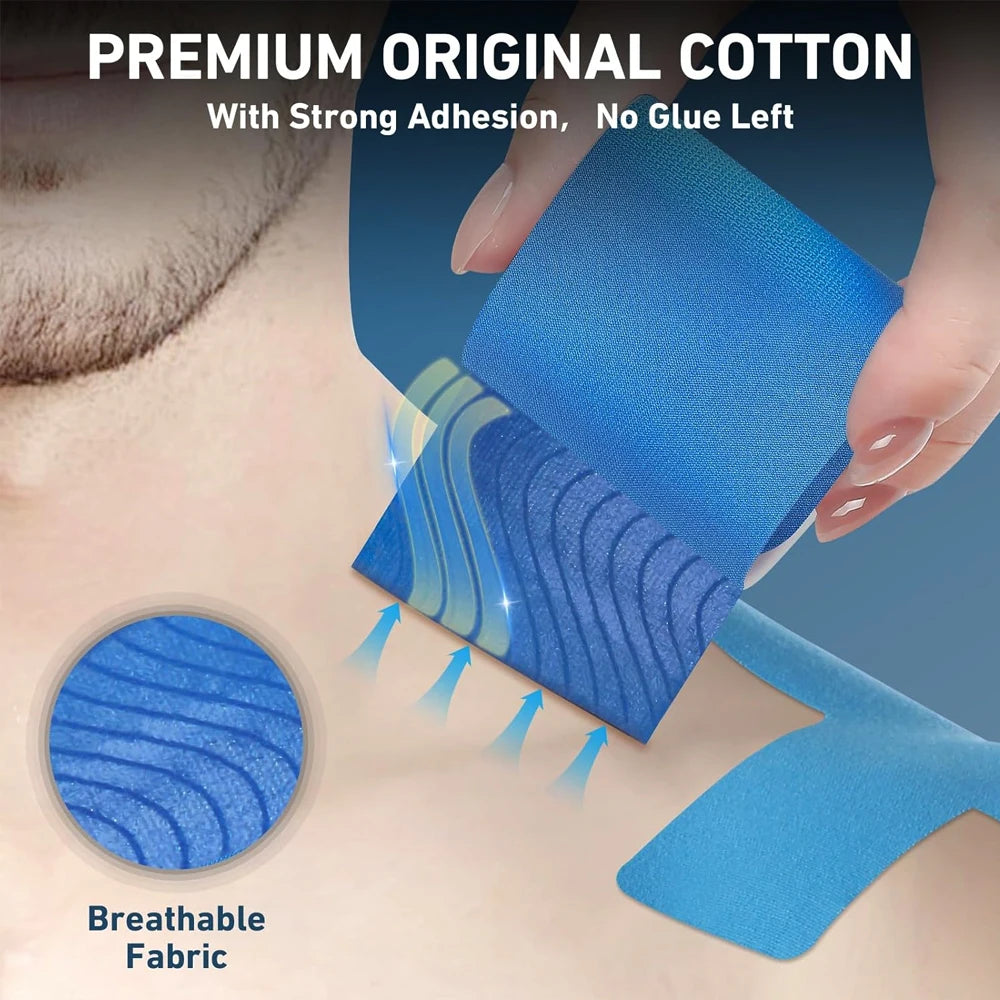 10 PCS Kinesiology Tape for Shoulder Precut,Shoulder Tape -Waterproof & Breathable, Enhance Elastic Sports Tape for Pain Support