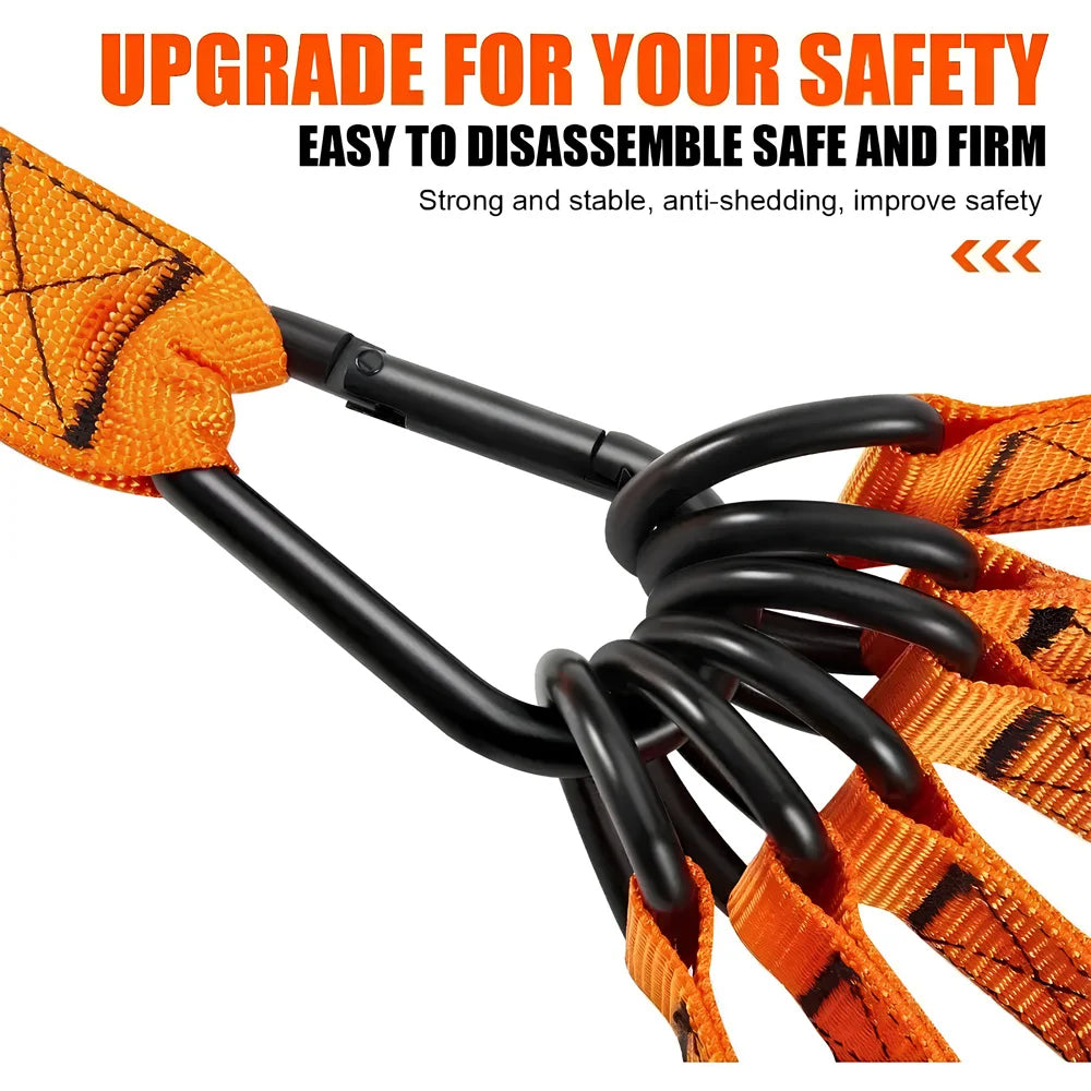 1 Set of Advanced Resistance Belt with Handle Heavy Sports Belt for Strength Training Home Gym and Fitness Exercise