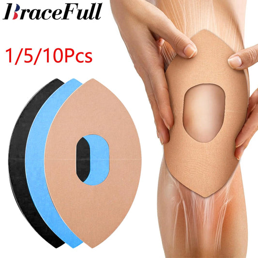 1/5/10 PCS Kinesiology Tape for Knees Pain Relief Elastic Waterproof Athletic Knee Tape for Support Stability Sports