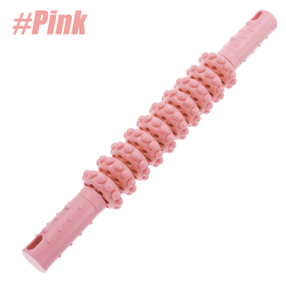 Muscle Roller Stick with Trigger Points,Bendable Body Massage Stick to Help Legs,Back,Neck Recovery,Relief Muscle Soreness