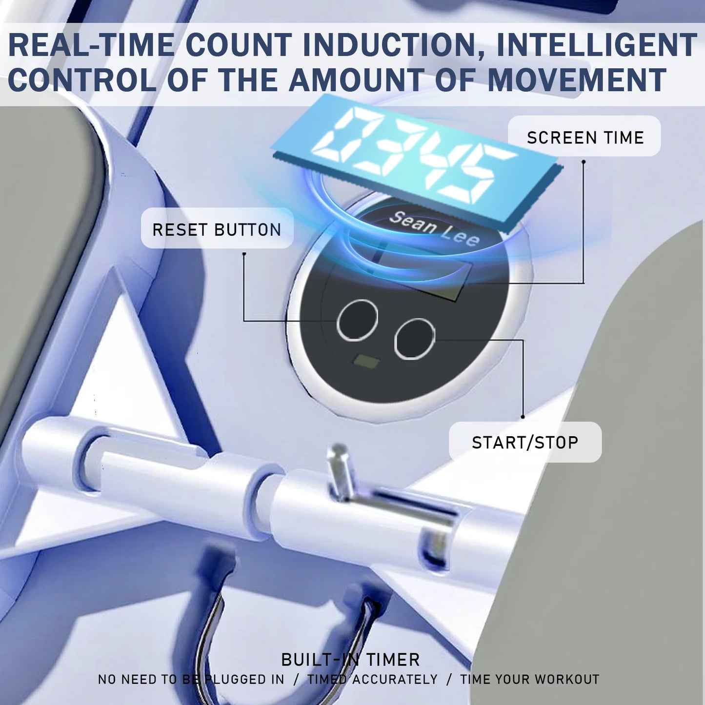 Multi-Functional Abdominal Exercise Board Auto-Rebound Fitness Resistance Bands Rebound Leg Arm Back Train For Home and Office